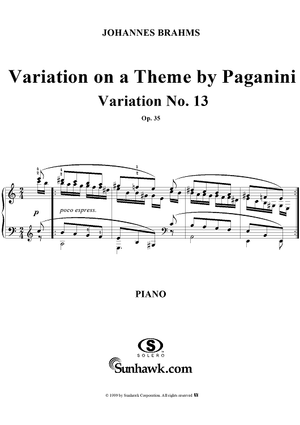 Paganini Variations, No. 13