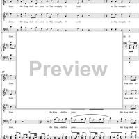 Coronation Anthems, No. 3: "The King Shall Rejoice" (Psalm 21), No. 1. "The King Shall Rejoice"