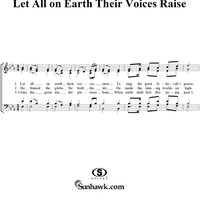 Let All On Earth Their Voices Raise