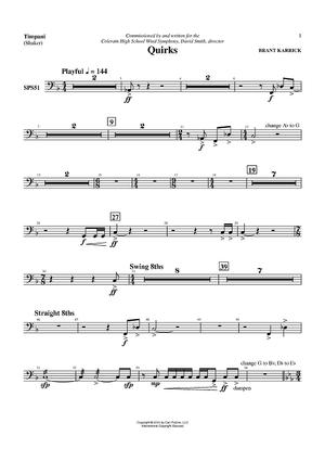 Quirks - Timpani