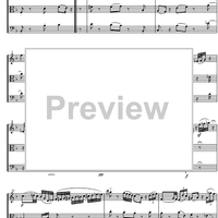 String Trio Bb Major D581A - Score