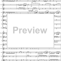 Water Music Suite no. 1 in F major, no. 3: Allegro - Full Score