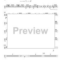 Fanfare Forza - Percussion 1