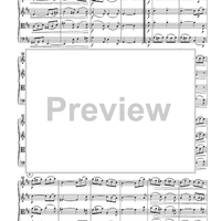 Gigue - from Suite #3 in D Major - Score