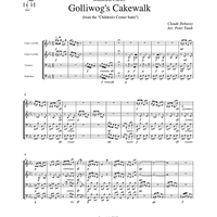 Golliwog's Cakewalk - Score