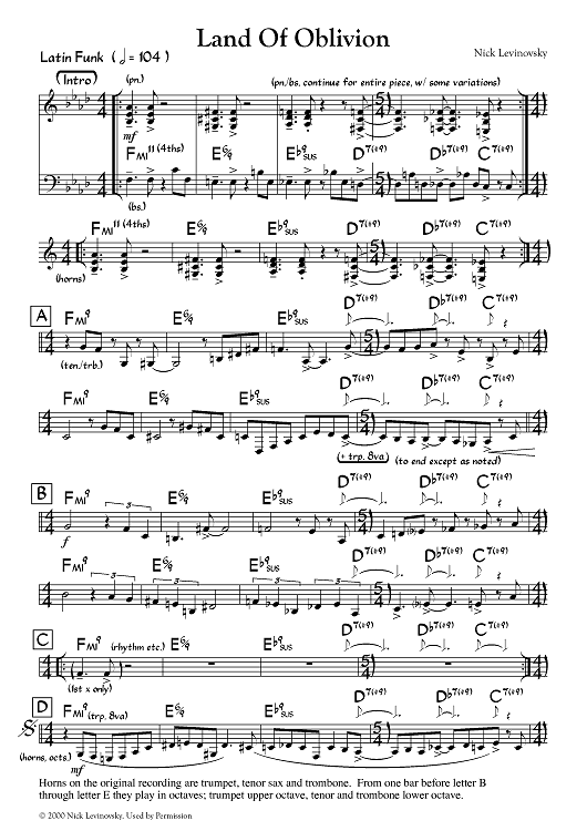 Land of Oblivion - C Instruments