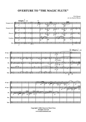 Overture to "The Magic Flute" - Score