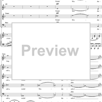 Genoveva, Op. 81, Act 4, No. 18: "Weib, heuchelt nicht im letzten" - Score