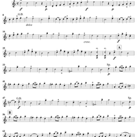 Violin Duet No. 1 in A Minor from "Twelve Easy Duets", Op. 10 - Violin 1