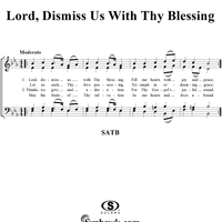 Lord, Dismiss Us With Thy Blessing