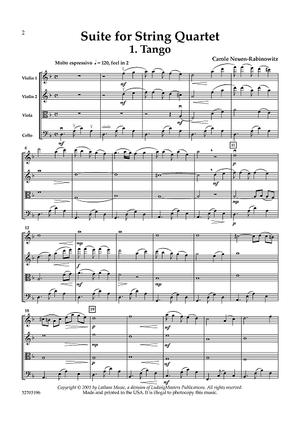 Suite - Score