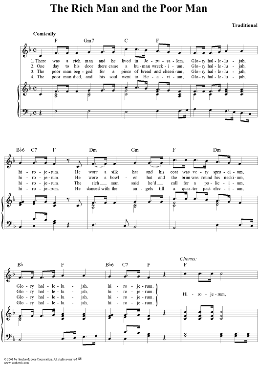 The Rich Man and the Poor Man