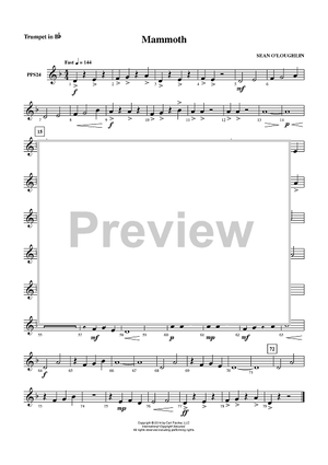 Mammoth - Trumpet in Bb