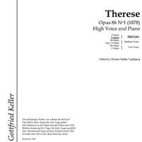 Therese Op.86 No. 1