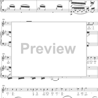 La forza del destino, Act 1, No. 4, Scena and Duet. "Ah! per sempre" and "Seguirti fino agl'ultimi" - Score