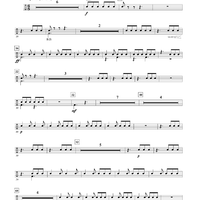 Fanfare Forza - Percussion 1