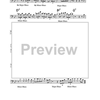 The Blues Scales - Bass clef Instruments