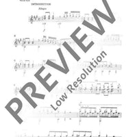 Introduction, Theme, Variations and Finale - Score and Parts