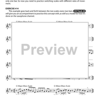 The Blues Scales - Eb Instruments