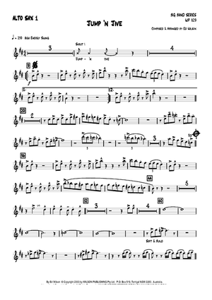 Jump 'n Jive - Alto Sax 1