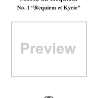 Messa da Requiem: No. 1. Requiem et Kyrie