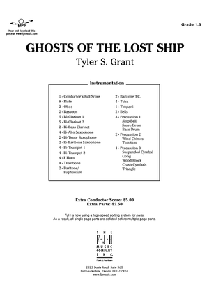 Ghosts of the Lost Ship - Score Cover