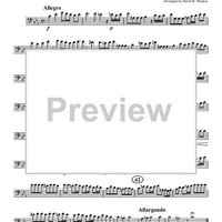 Sonata from "Die Bänkelsangerlieder" - Trombone 2