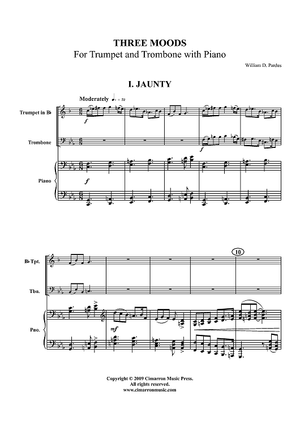 3 Moods - Piano Score