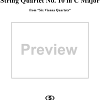 String Quartet No. 10 in C Major, K170 - Violin 1