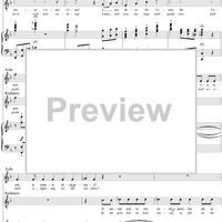 Duet, Scene - Finale III from "Aida", Act 3 - Score