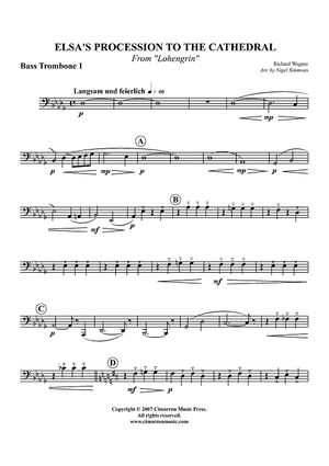 Elsa's Procession to the Cathedral from "Lohengrin" - Bass Trombone 1