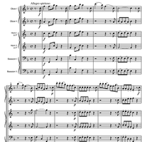 Divertimento No. 8 F Major KV213 - Score