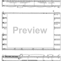 String Quartet No. 3 - Score